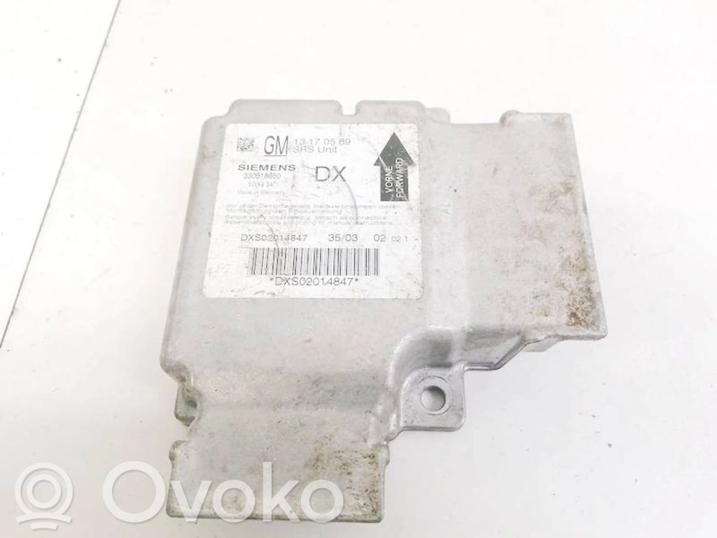 Centralina/modulo airbag   13170589,330518650,13170589,330518650,5WK43471