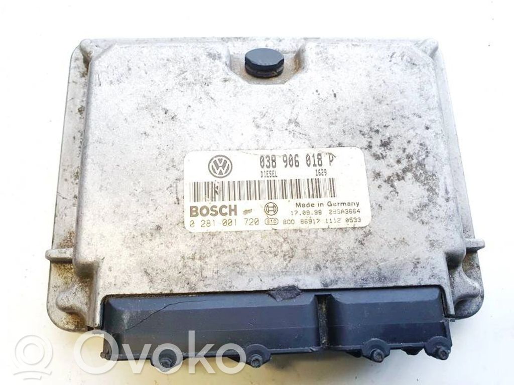 Volkswagen PASSAT B5 Centralina/modulo del motore