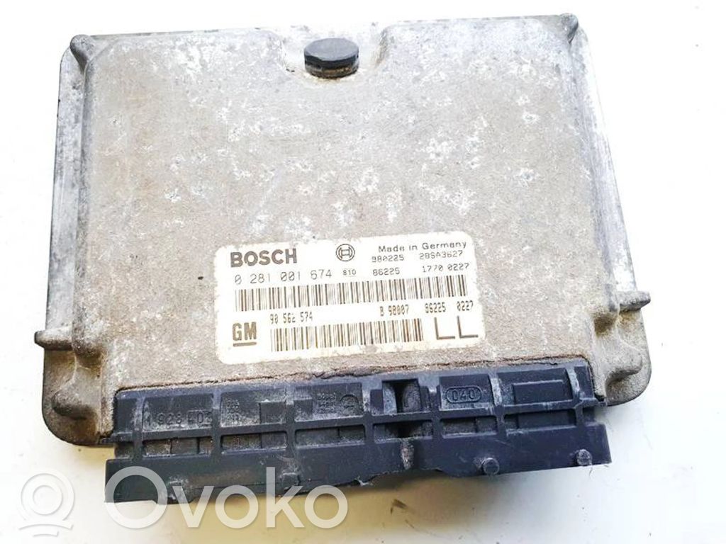 Unitate/modul de control motor   0281001674,90562574,0281001674,90562574
