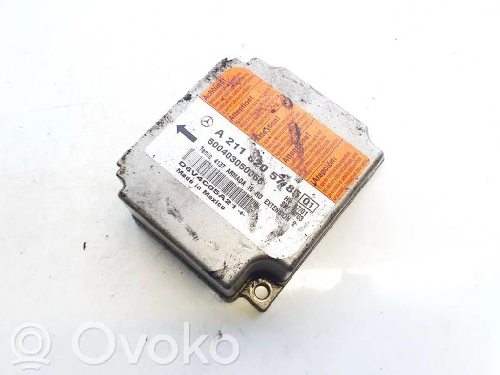 Centralina/modulo airbag   A2118203385,500403050066,500403050066,A2118203385