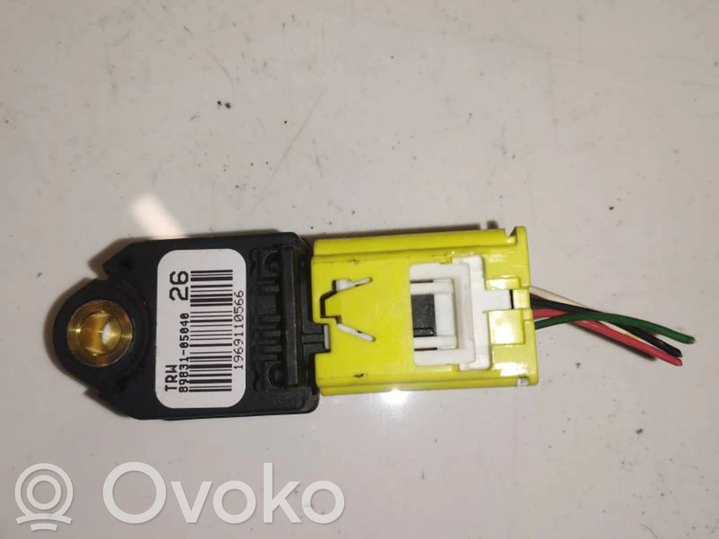 Toyota Avensis T270 Sensore d’urto/d'impatto apertura airbag
