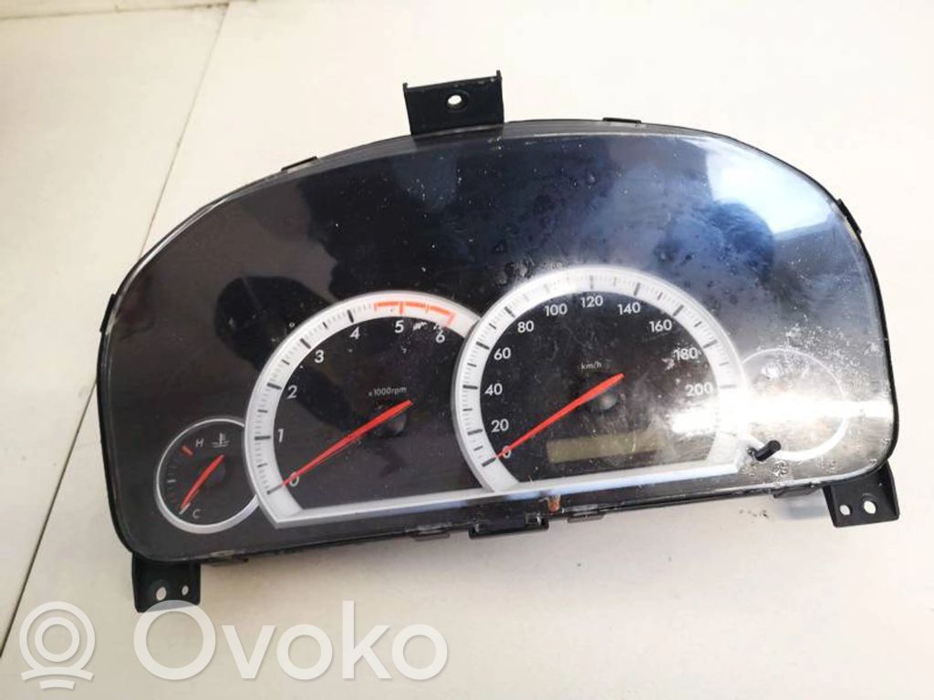 Chevrolet Captiva Geschwindigkeitsmesser Cockpit 