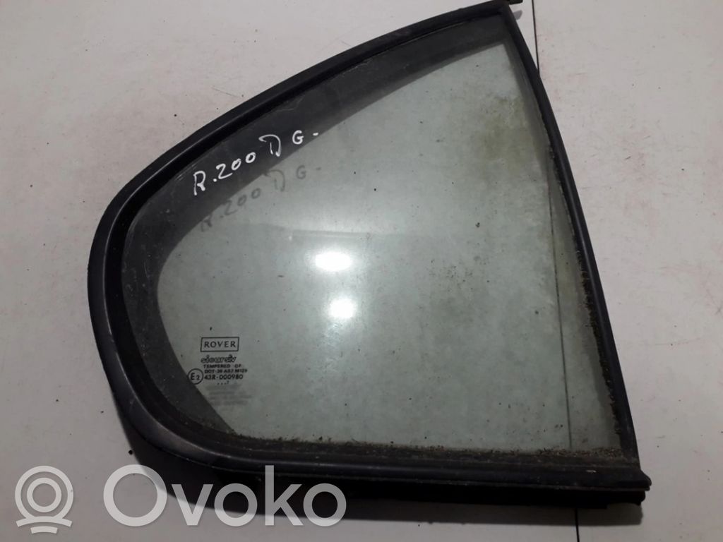 Rover 214 - 216 - 220 Vetro del deflettore posteriore