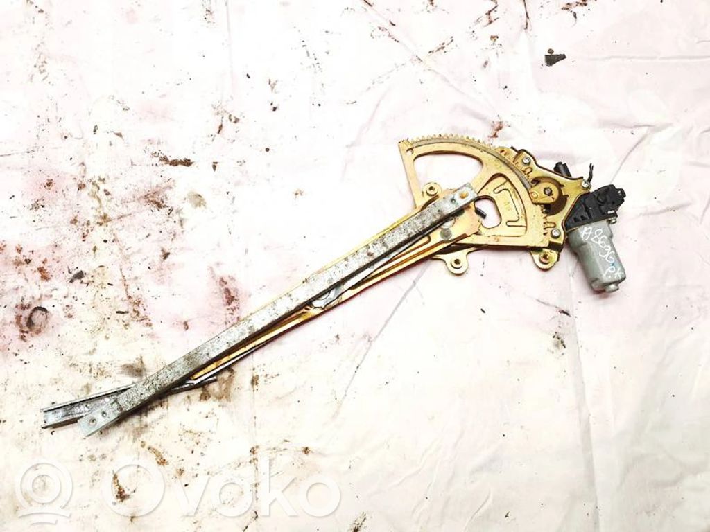 Regulador con motor de la ventanilla de la puerta corredera
