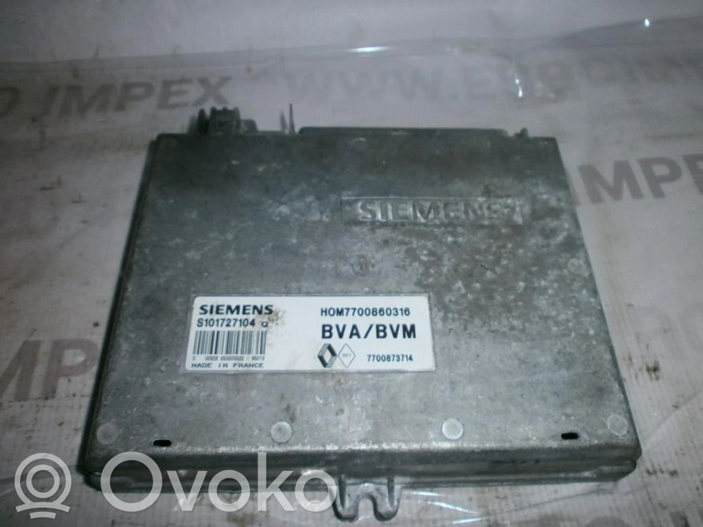 Engine control unit/module   S101727104Q,HOM7700860316,HOM7700860316,S101727104Q