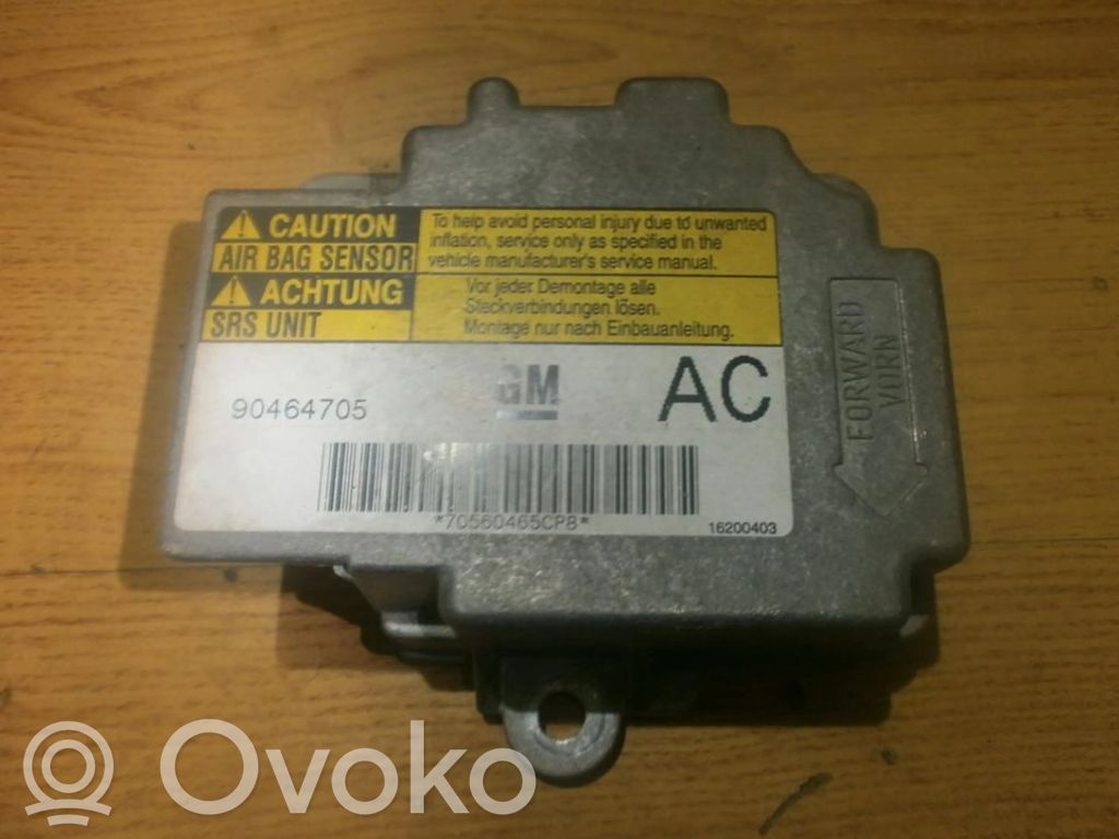 Centralina/modulo airbag   GM90464705,GM90464705