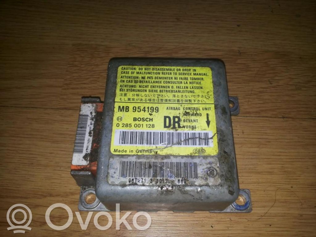 Unidad de control/módulo del Airbag   MB954199,0285001128,0285001128,MB954199