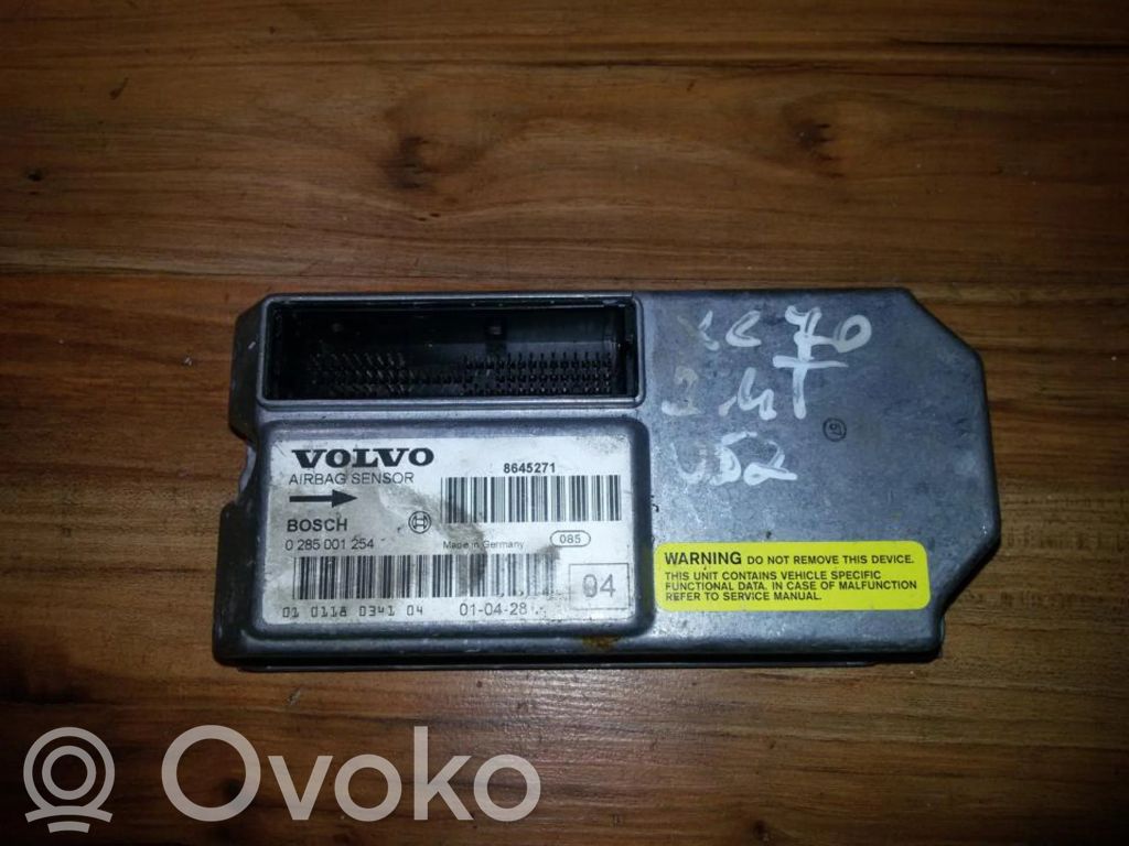 Volvo XC70 Centralina/modulo airbag 