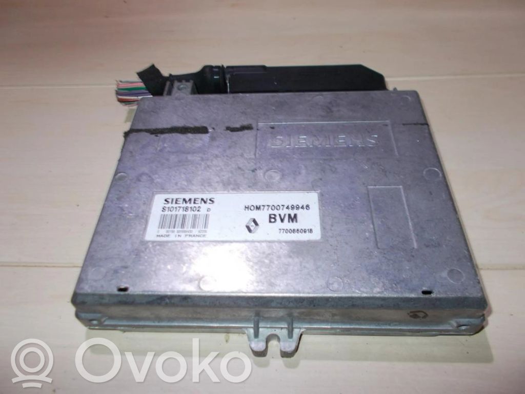 Renault Clio II Engine control unit/module 