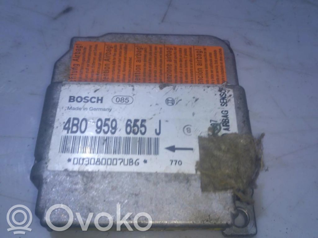 Unidad de control/módulo del Airbag   4B0959655J,4B0959655J