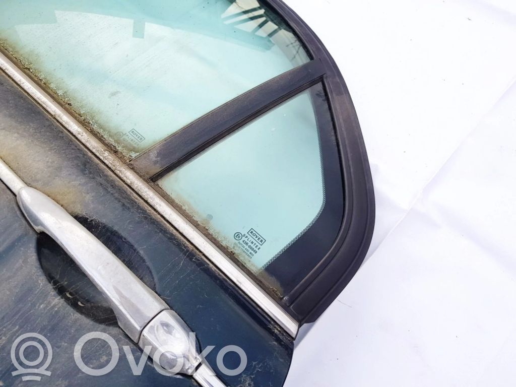 Rear vent window glass