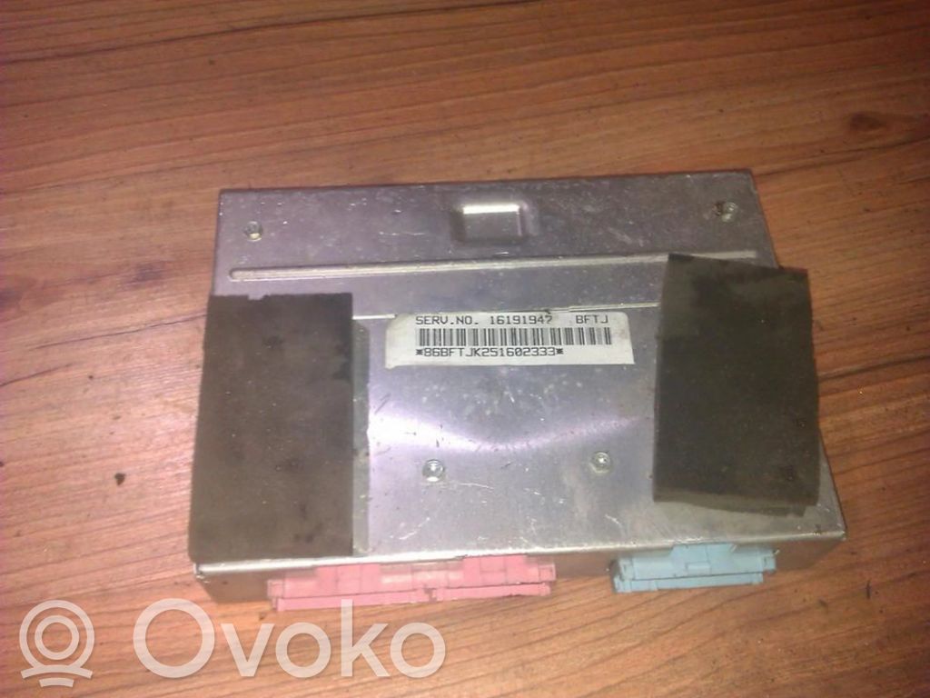 Engine control unit/module   16191947,BFTJ,16191947,BFTJ