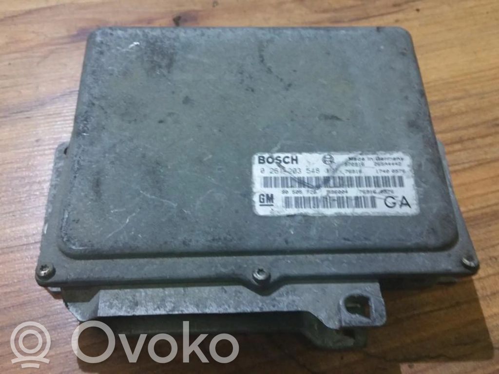 Sterownik / Moduł ECU   0261203548,GM90505778,0261203548,17400576,26SA4442,796190576,896004,GM90505778