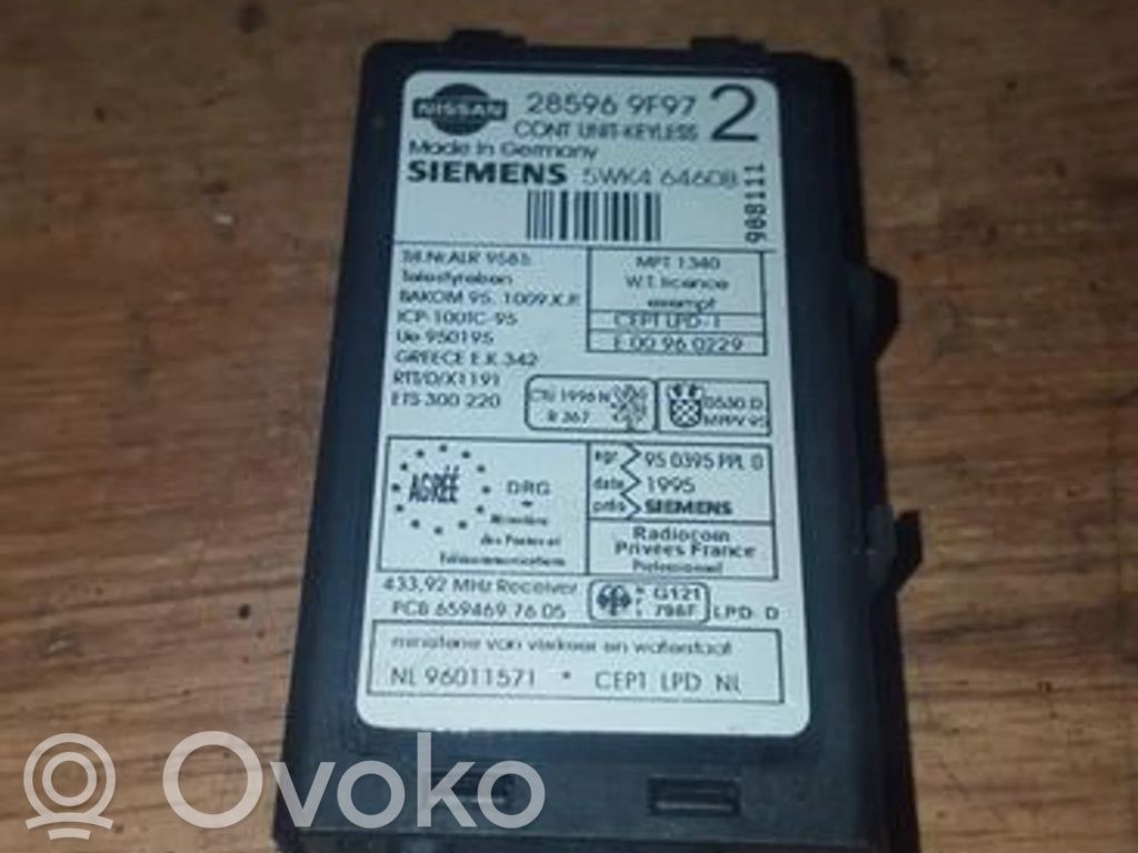 Centralina/modulo immobilizzatore   285969F972,5WK46460B,285969F972,5WK46460B