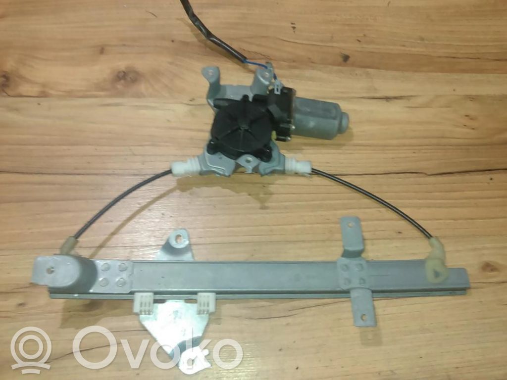 Regulador con motor de la ventanilla de la puerta corredera