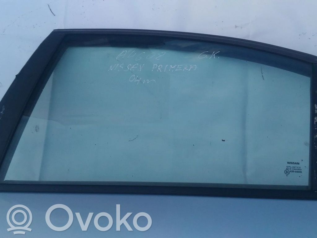 Nissan Primera Vetro del finestrino della portiera posteriore 