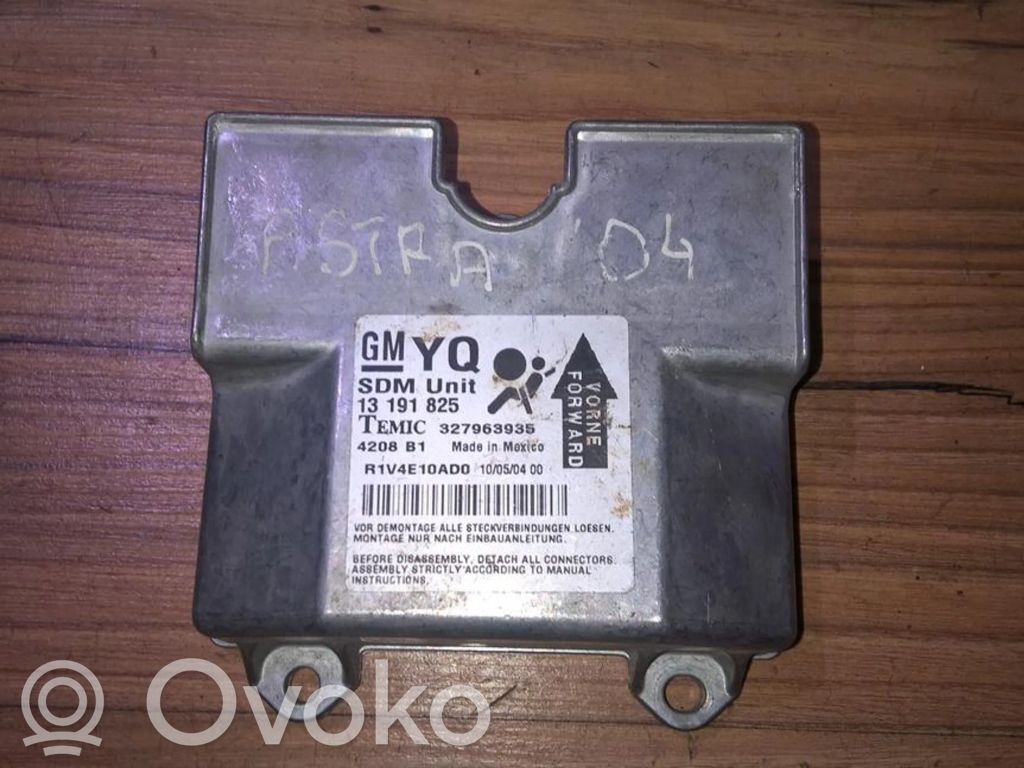 Centralina/modulo airbag   13191825,327963935,13191825,327963935