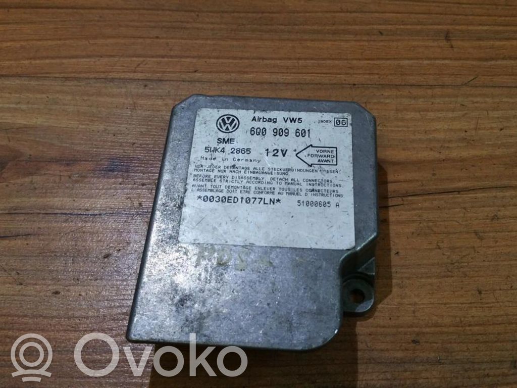 Volkswagen Polo III 6N 6N2 6NF Centralina/modulo airbag 