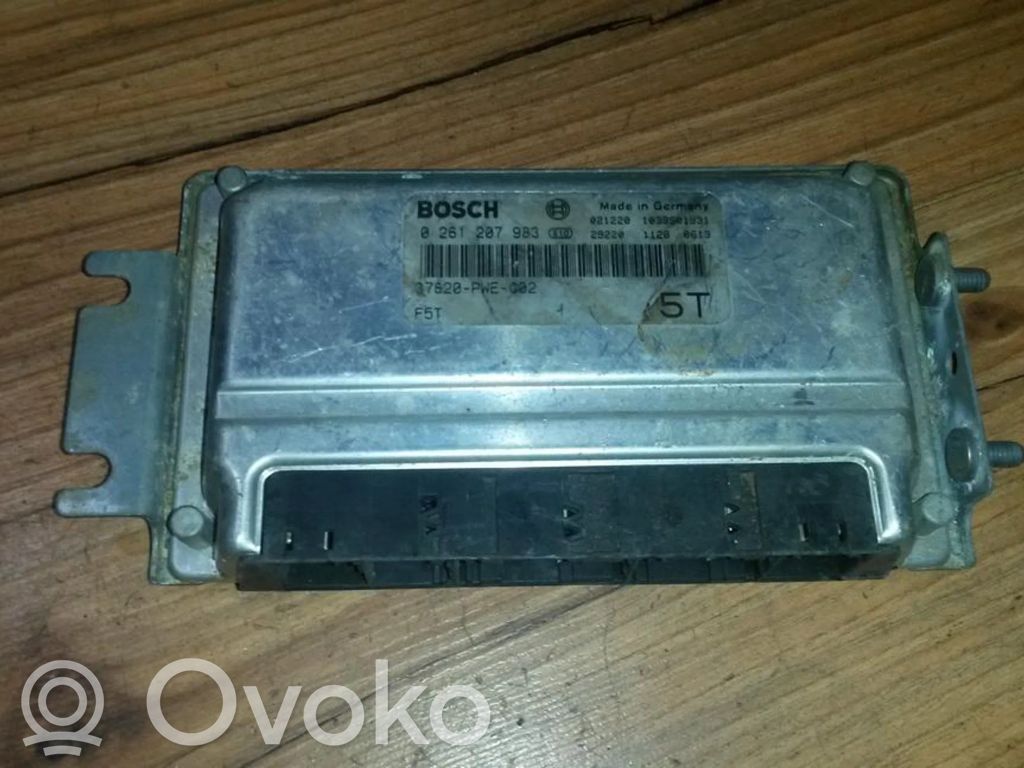 Engine control unit/module   0261207983,37820PWEG02,0261207983,37820PWEG02
