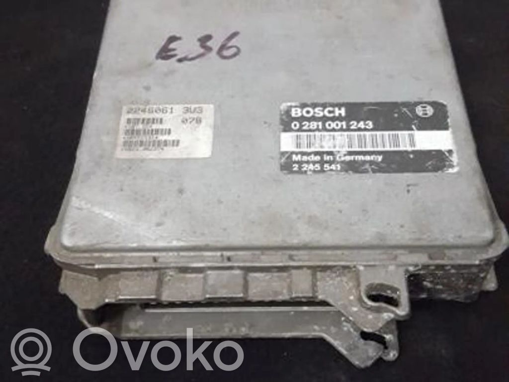 BMW 3 E36 Sterownik / Moduł ECU 