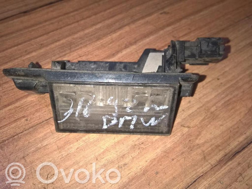 BMW 3 E36 Éclairage de plaque d'immatriculation