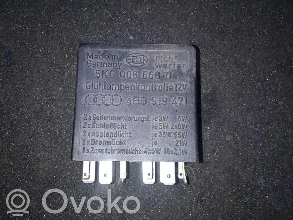 Otros relés   4B0919471,5KG00656804,4B0919471,5KG00656804