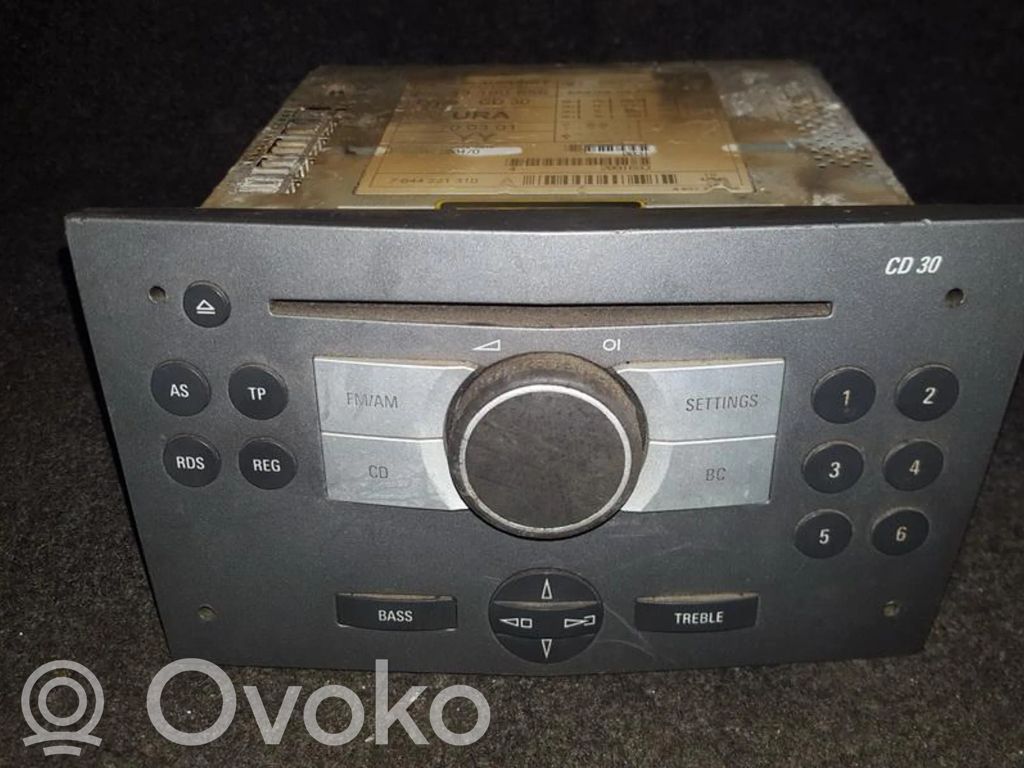 Opel Astra H Unità principale autoradio/CD/DVD/GPS 