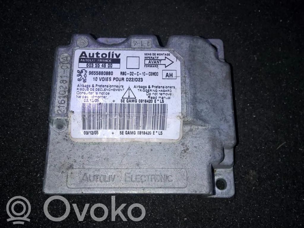 Peugeot 407 Centralina/modulo airbag