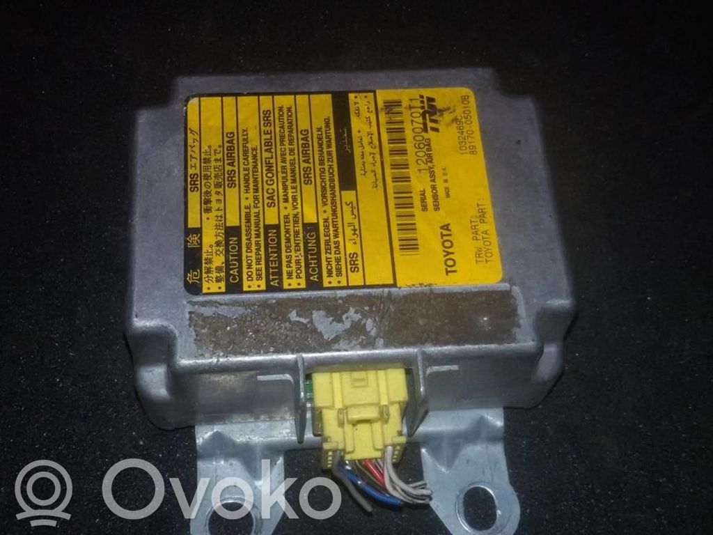 Toyota Carina T190 Sterownik / Moduł Airbag 