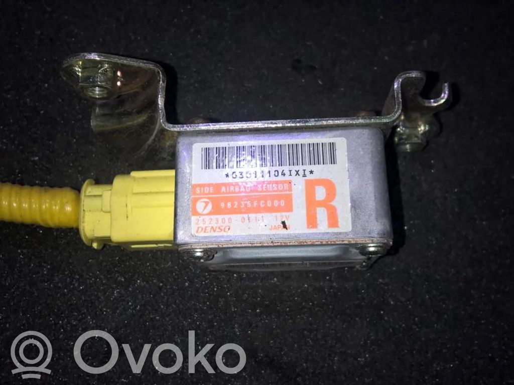 Subaru Forester SF Sensor impacto/accidente para activar Airbag
