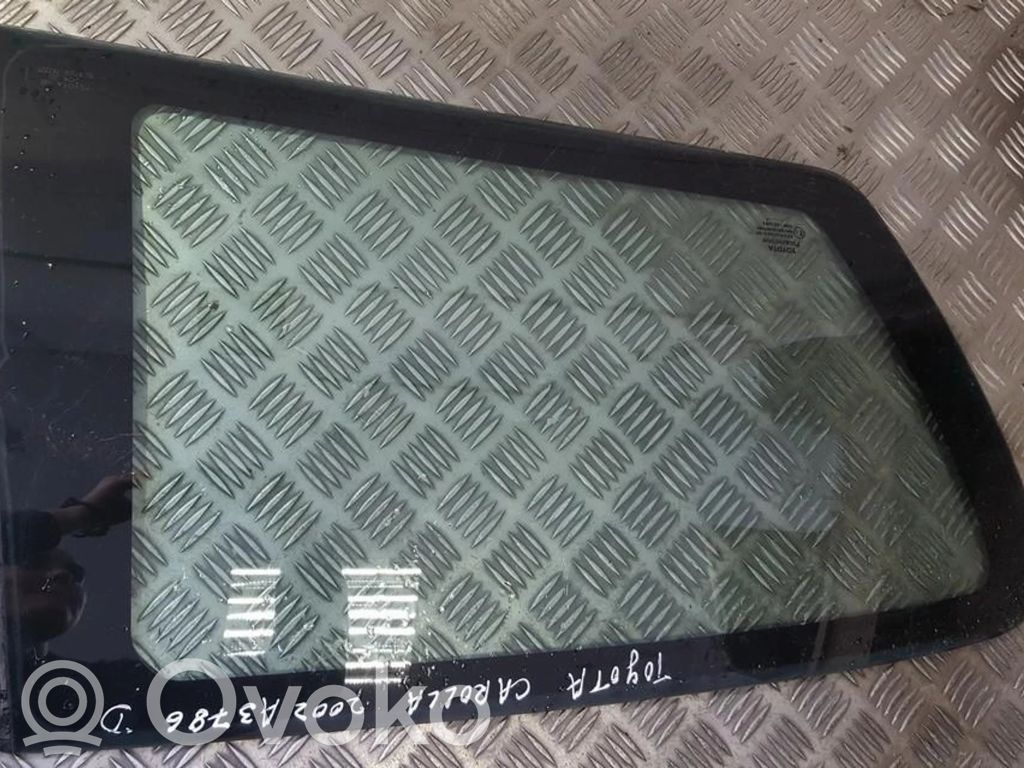 Vidrio lateral trasero