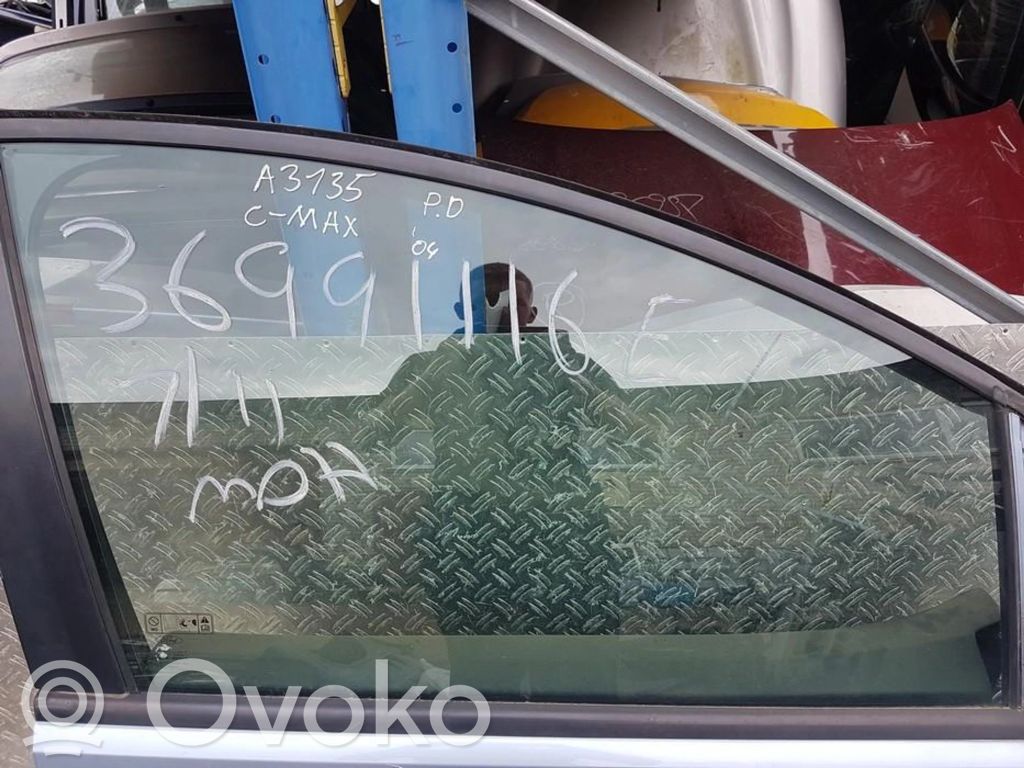 Etuoven ikkunalasi, neliovinen malli