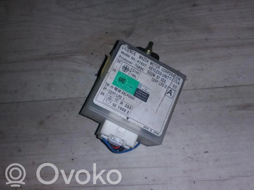 Other control units/modules   GG2M675D2,41607,41607,G100196L,GG2M675D2
