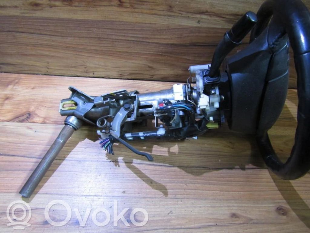 Steering wheel axle