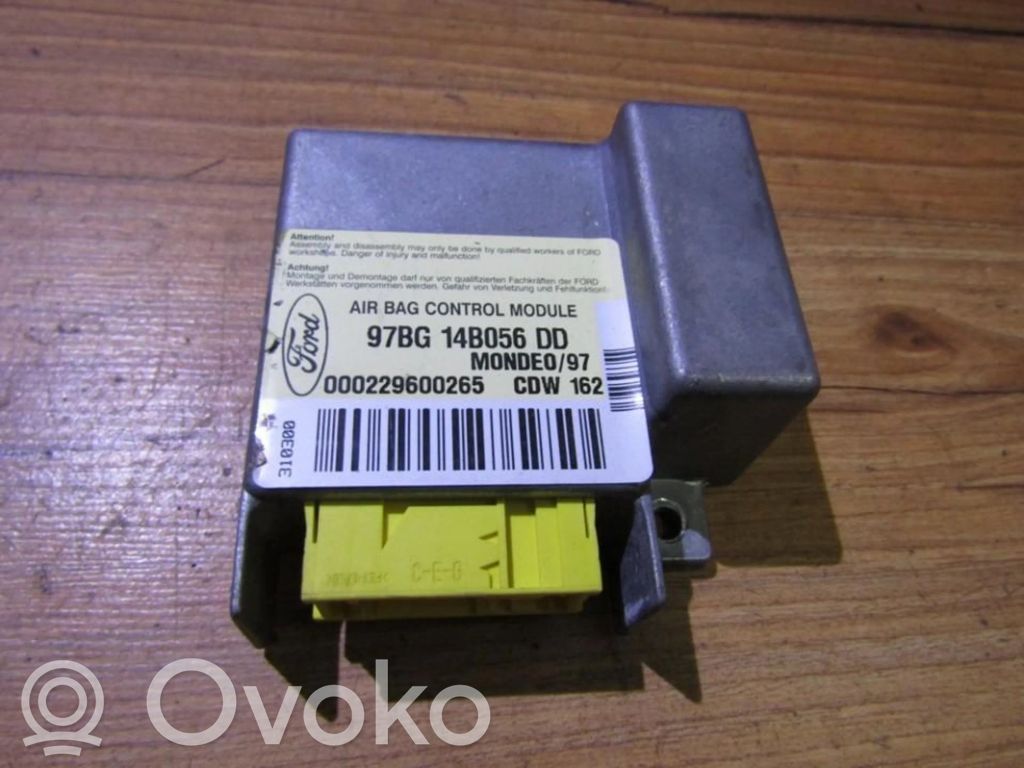Ford Mondeo MK II Unitate/modul de comandă airbaguri 