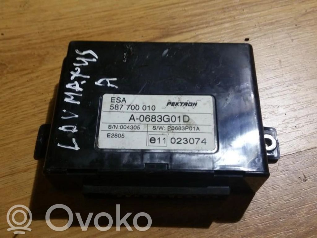 LDV Maxus Other control units/modules 