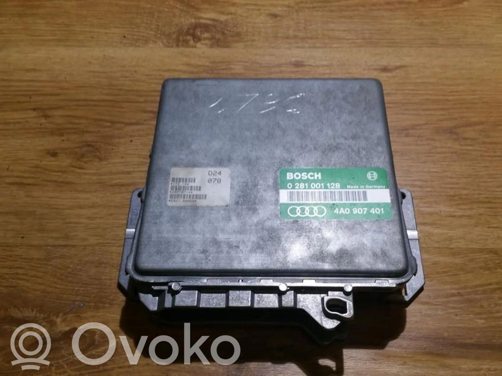 Engine control unit/module   0281001128,4A0907401,0281001128,4A0907401
