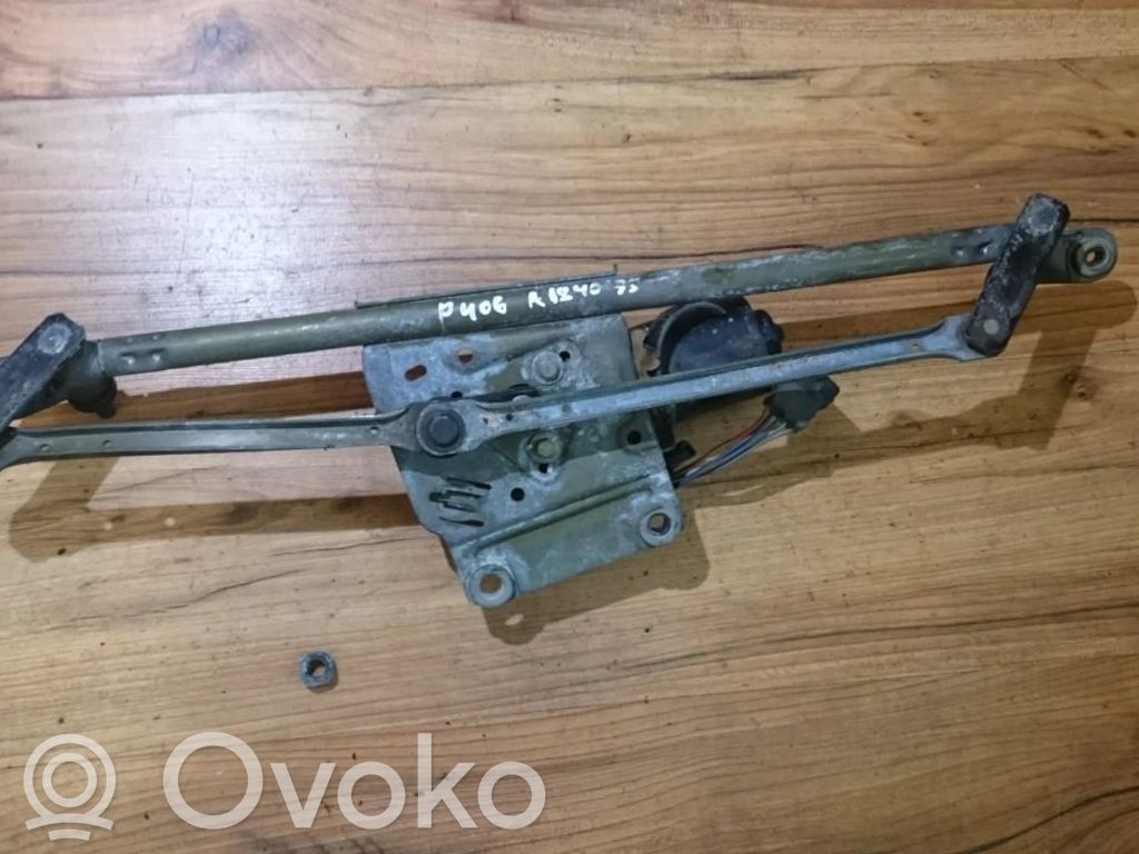 Peugeot 406 Tiranti e motorino del tergicristallo anteriore 