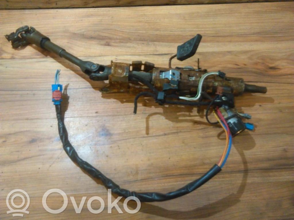 Steering wheel axle