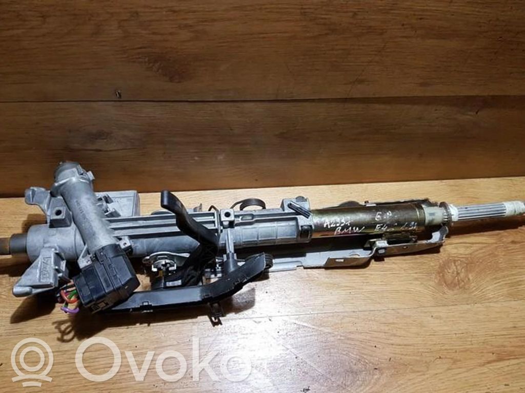 Steering wheel axle
