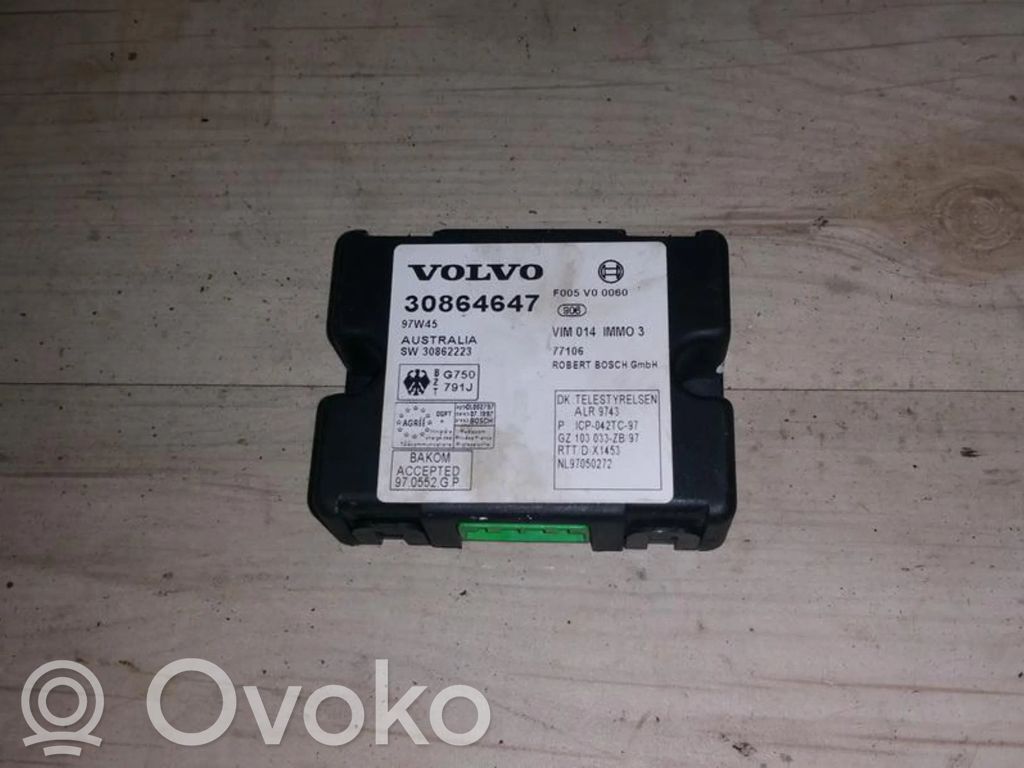 Volvo S40, V40 Altre centraline/moduli 