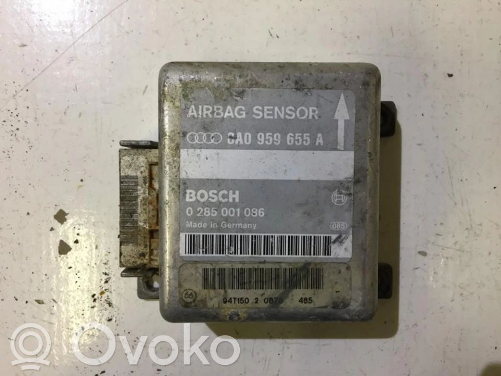 Unidad de control/módulo del Airbag   0285001086,0A0959655A,0285001086,0A0959655A