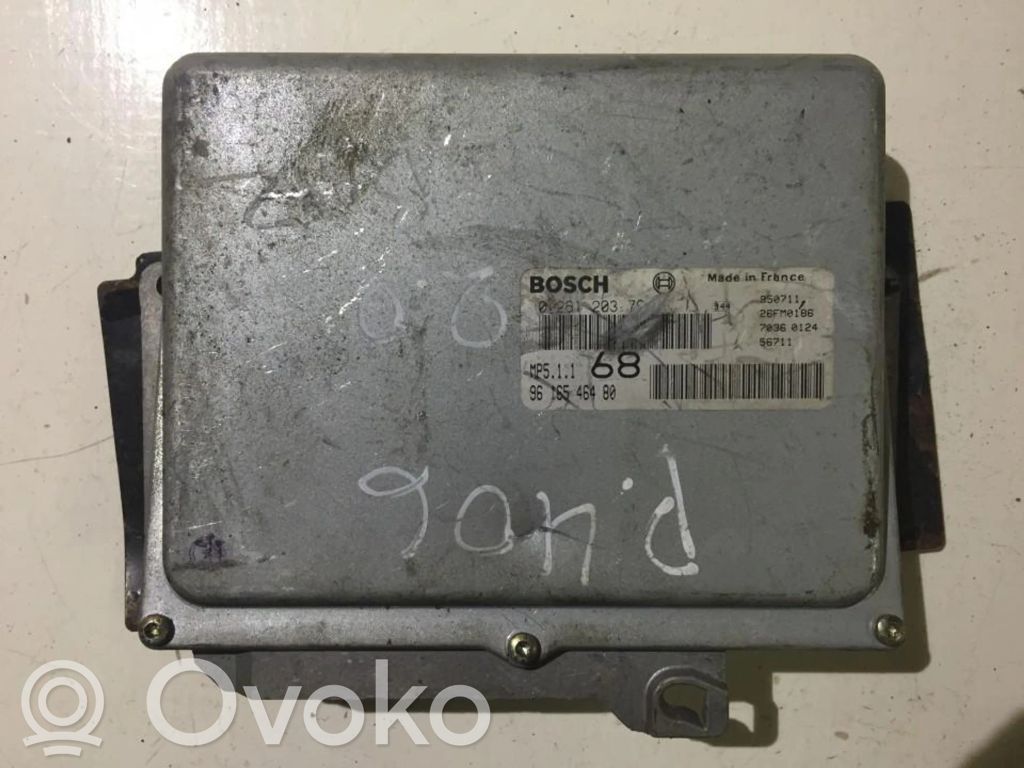 Moottorin ohjainlaite/moduuli   9616546480,9616546480