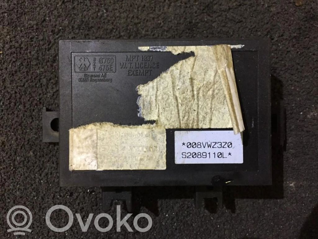 Volkswagen Polo III 6N 6N2 6NF Unitate/modul comandă imobilizator 