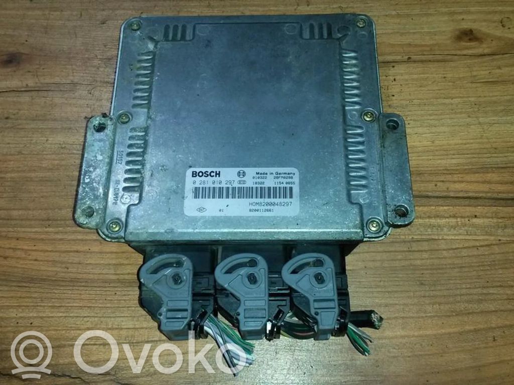 Unitate/modul de control motor   0281010297,HOM8200048297,0281010297,HOM8200048297