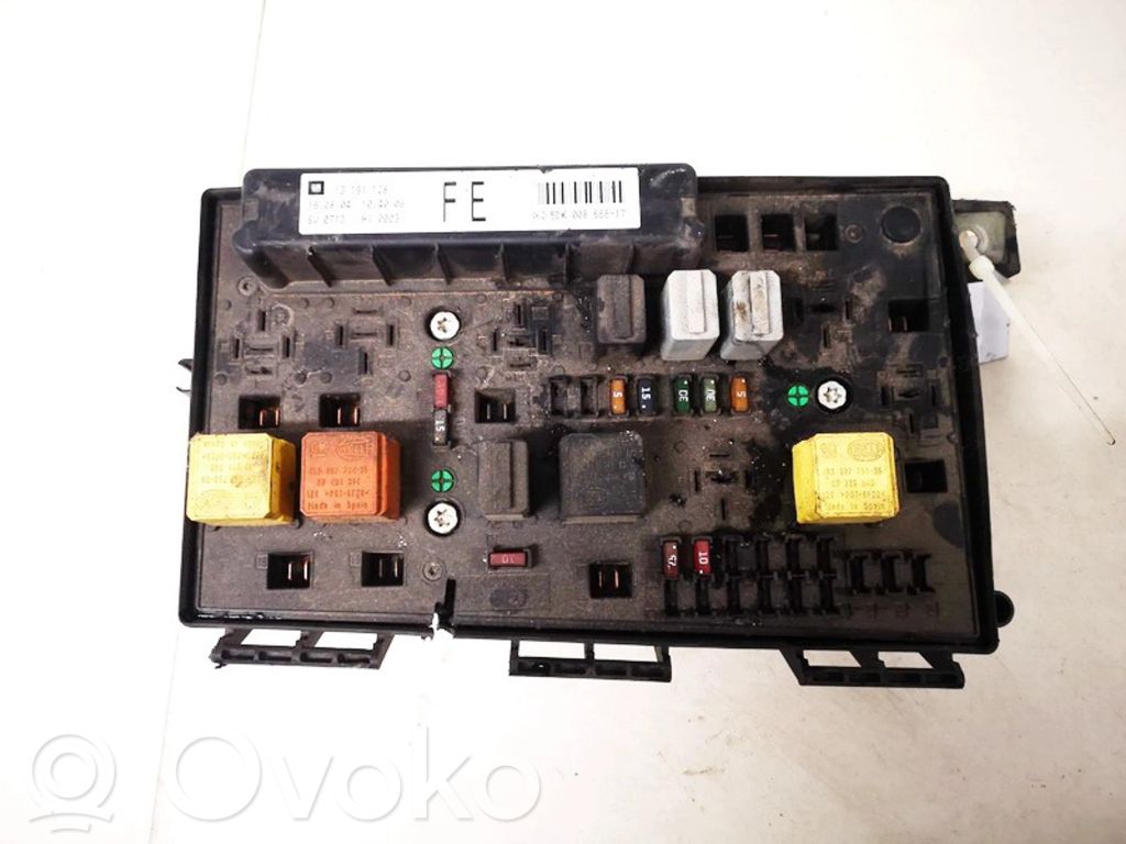 Opel Astra H Fuse box set 