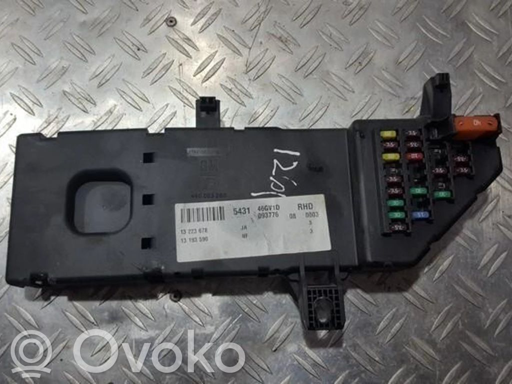 Opel Vectra C Set scatola dei fusibili