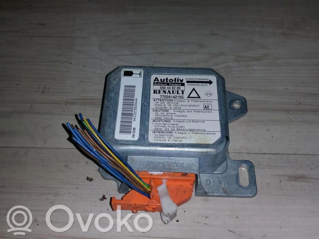 Renault Laguna I Centralina/modulo airbag 