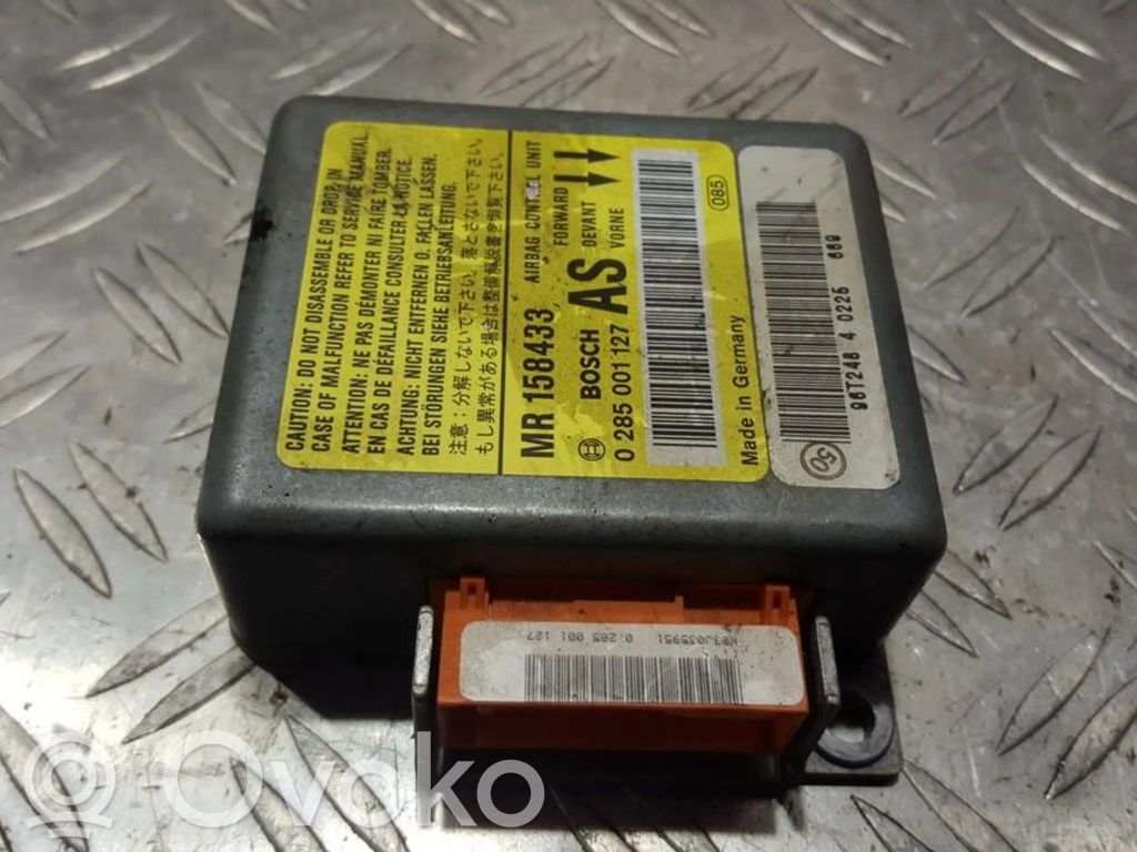 Unidad de control/módulo del Airbag   MR158433,0285001127,0285001127,MR158433