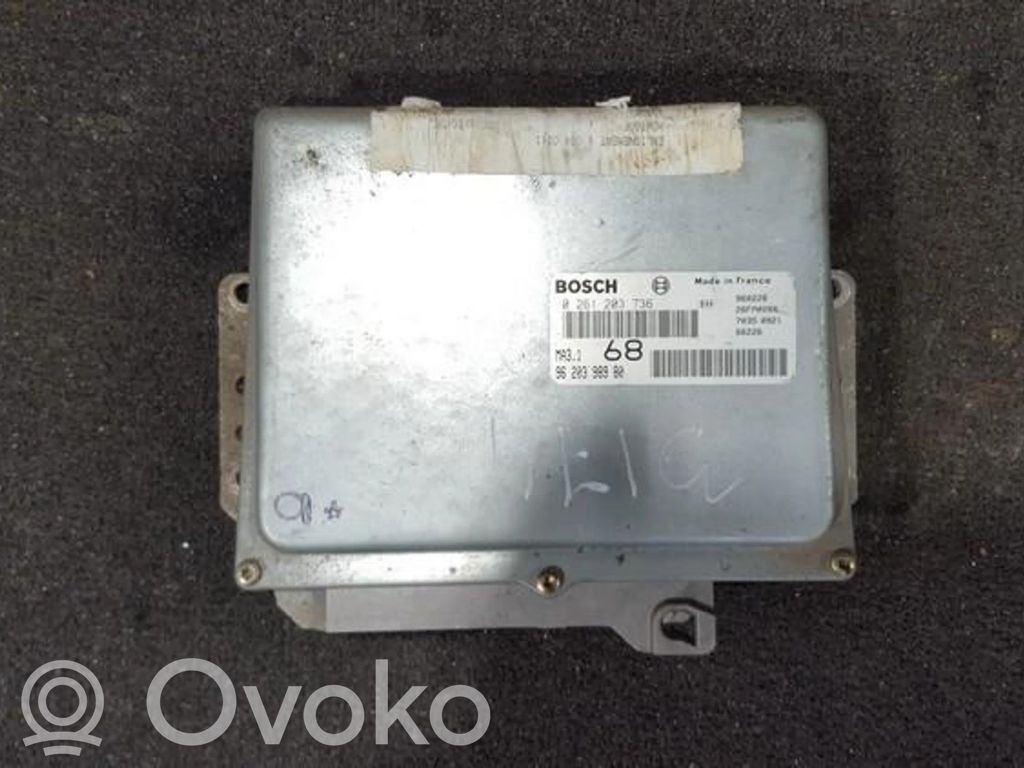 Unitate/modul de control motor   0261203736,9620398980,0261203736,9620398980